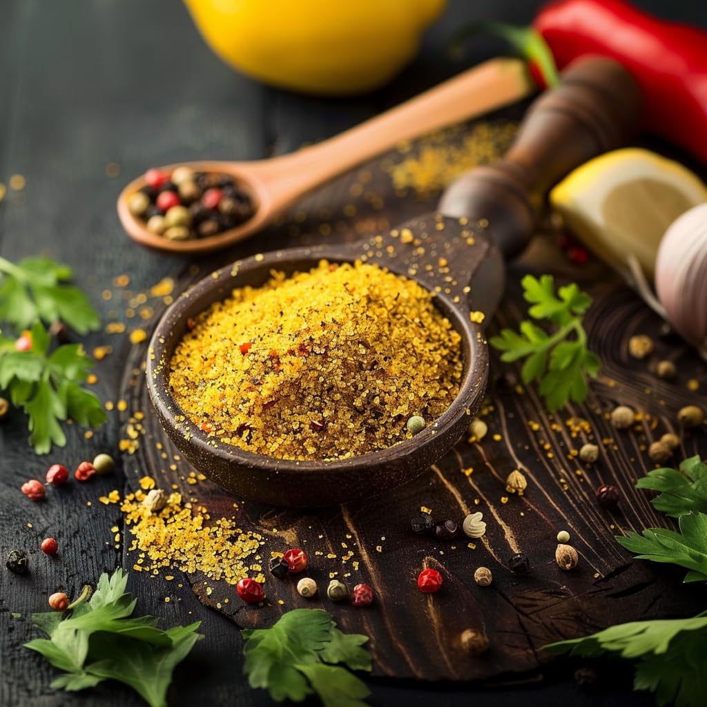 SavorSatch Lemon Pepper Seasoning – 5lb Resealable Pouch | All-Purpose Kosher Spice Blend for Chicken, Seafood, Vegetables & Grilling