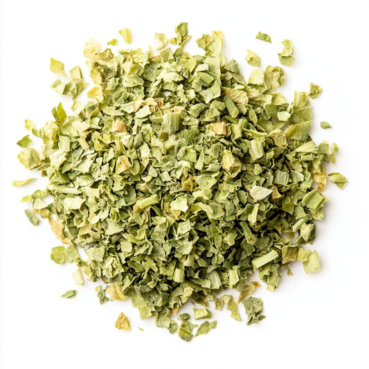 SavorSatch Dehydrated Celery Flakes – 5lb Bulk Resealable Pouch | Certified Kosher, Dried Vegetables for Cooking, Soups, Stews & Emergency Food Supply