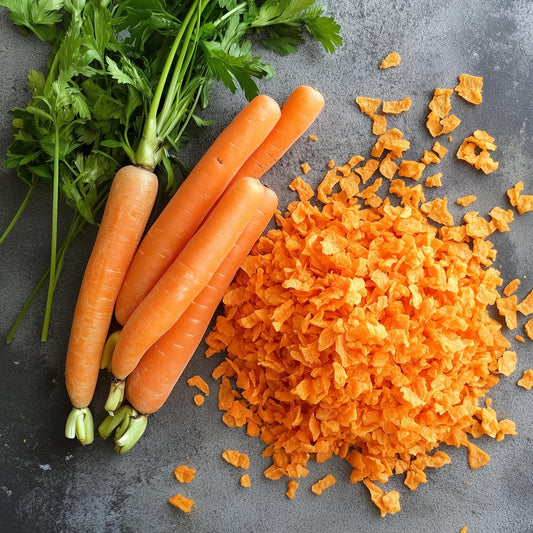 SavorSatch Dried Carrots – 5lb Bulk Resealable Pouch | Diced, Dehydrated, Certified Kosher | Perfect for Soups, Stews, Camping & Emergency Food Supply