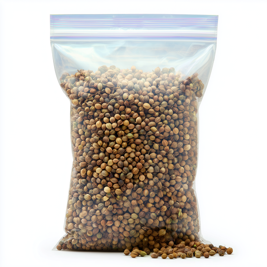 SavorSatch Coriander Seeds Whole – 5lb Resealable Pouch | Certified Kosher, Non-GMO, Aromatic Spice for Cooking, Baking, Seasoning & Indian Cuisine